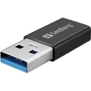 Sandberg Portable USB-C/A DVD Drive Black - 136-62