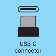 Sandberg Portable USB-C/A DVD Drive Black - 136-62