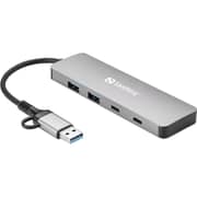 Sandberg 5-in-1 USB-C And USB-A Hub - 136-64