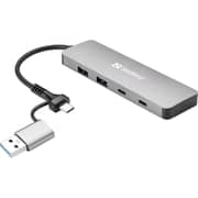 Sandberg 5-in-1 USB-C And USB-A Hub - 136-64