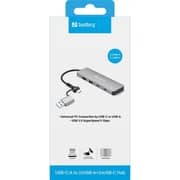 Sandberg 5-in-1 USB-C And USB-A Hub - 136-64