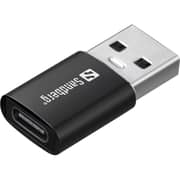 Sandberg USB-C/A Wired In Ear Earphones Black