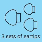 Sandberg USB-C/A Wired In Ear Earphones Black