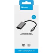 Sandberg USB-C to DisplayPort Adapter Grey - 136-19