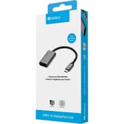 Sandberg USB-C to DisplayPort Adapter Grey - 136-19