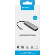 Sandberg 6-in-1 USB-C Hub - 136-65