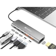 Sandberg 6-in-1 USB-C Hub - 136-65