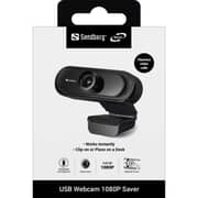 Sandberg USB HD 2MP Webcam Black - 333-96