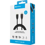 Sandberg 8K HDMI 2.1 Cable Black 1m - 509-13