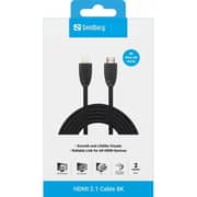 Sandberg 8K HDMI 2.1 Cable Black 2m - 509-14