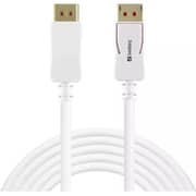 Sandberg Rewindable DisplayPort 1.4 to HDMI Cable 2m White - 509-15