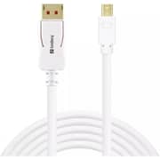 Sandberg Rewindable DisplayPort 1.4 to Mini DP Cable 2m White - 509-17