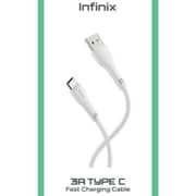Infinix Dragon Series USB A to Type-C Cable 1m White - XDC53A
