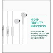 Infinix XH01 Wired In Ear Earphones White