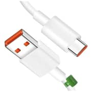 Infinix Original PET Bag Series USB-A to Type-C Cable 1m White - XDC203A