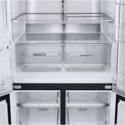 LG InstaView Side by Side Refrigerator 716L Essence Black - GR-X39FFCRL