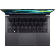 Acer Aspire 14 (2026) Laptop - 3rd Series / Intel Core Ultra 7-355 / 14inch / 512GB SSD / 16GB RAM / Shared Intel Graphics / Windows 11 Home / English & Arabic Keyboard / Silver / Middle East Version - [NX.JYHEM.001]