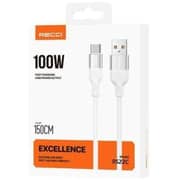 RECCI Fast Charging USB-C Data Cable 1.5m White - RS22C