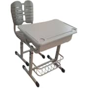 Gmax Butterfly Style Grey Study Table & Chair