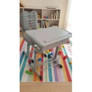Gmax Butterfly Style Grey Study Table & Chair