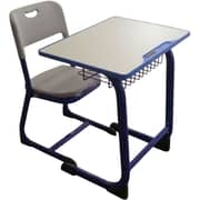 Gmax French Style Blue Study Table & Chair