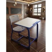 Gmax French Style Blue Study Table & Chair