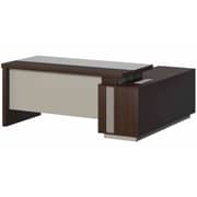 Gmax Brown Office Table 240*200*75 cm - A-B2405