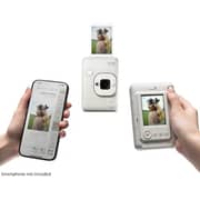 Fujifilm Instax Mini LiPlay Hybrid Instant Film Camera Bundle Misty White – 16835196