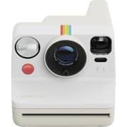 Polaroid Now Generation 3 Instant Film Camera Pebble White + 8 Photos Color Film - 6573