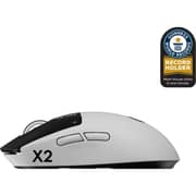Logitech PRO X2 SUPERSTRIKE Gaming Mouse Lunar Eclipse - 910-007700