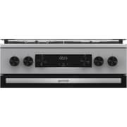 Gorenje 4 Zone Gas Cooker 60cm Stainless Steel/Black - GGI6C22XA