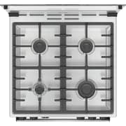 Gorenje 4 Zone Gas Cooker 60cm Stainless Steel/Black - GGI6C22XA