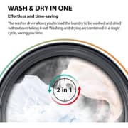 Toshiba Front Load Washer And Dryer 13 kg / 9 kg - TWD-T35BP140MWA(MG)