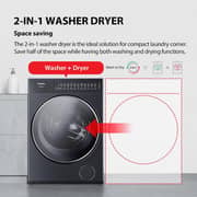 Toshiba Front Load Washer And Dryer 13 kg / 9 kg - TWD-T35BP140MWA(MG)