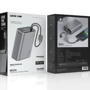 Green Lion IBIZA Power Bank 20000mAh Grey - GNIBPXA5P20GY