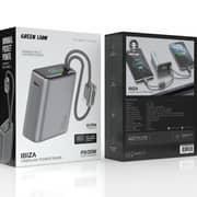 Green Lion IBIZA Power Bank 10000mAh Grey - GNIBPXA4P10GY