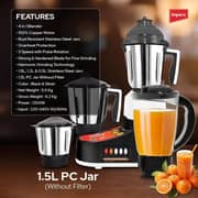 Impex 4-in-1 Mixer Grinder - BL 1004