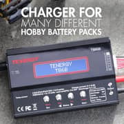 Tenergy TB6B Universal Battery Balance Charger Black - 01435