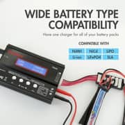 Tenergy TB6B Universal Battery Balance Charger Black - 01435