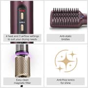 Babyliss Airbrush Hair Straightener And Smoothing Brush 900 Watts - BABAS6400SDE