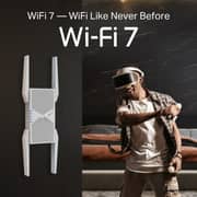 TP-Link BE9300 Tri-Band Wi-Fi 7 Range Extender - RE655BE