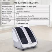 Zero XENSO Foot and Calf Massager - MSE-0079