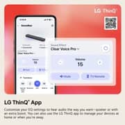 LG Home Theater Soundbar With Subwoofer And Remote - S55TR