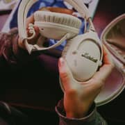 Marshall Monitor III Wireless Over Ear Headphone Cream