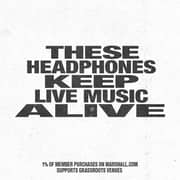 Marshall Monitor III Wireless Over Ear Headphone Cream