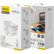 Dudao 1Pc Universal A35 PRO Travel Charger White