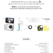 Insta360 GO Ultra Arctic White Action Camera Lifestyle Bundle - INST-CINSABEA-GOULTRA85