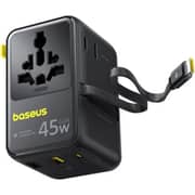 Baseus PicoGo AG11 Universal Travel Adapter Black - E0307F00