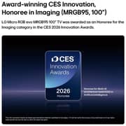 LG 75inch Micro RGB evo AI MRGB95 4K Smart TV Magic Remote Dolby WebOS26, 2026 75MRGB95B6