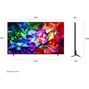LG 86inch Micro RGB evo AI 4K UHD Smart Television (2026 Model) - 86MRGB95B6A